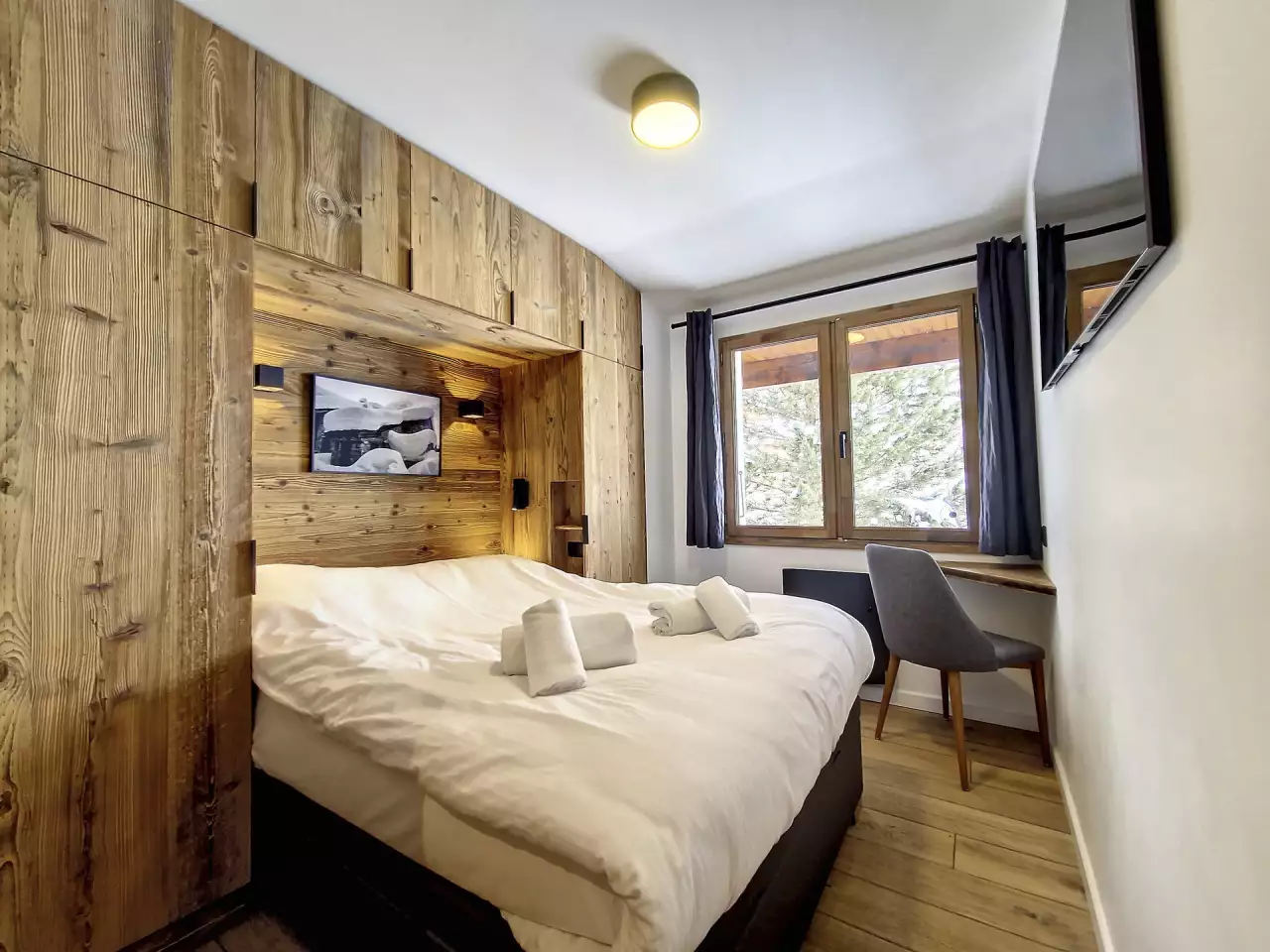 Renovated flat · The Chatelard · Right next to the slopes
